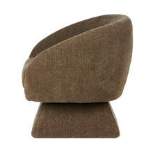 Mohinder Upholstered Swivel Armchair